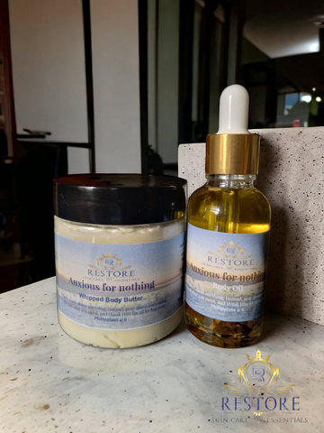 Anxious for Nothing Body butter & oil Set